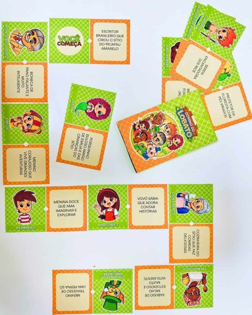 Dominó do Lobato - Dia Nacional do Livro Infantil
