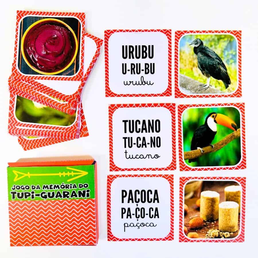 Jogo da Memória do Tupi - Dia dos Povos Indígenas
