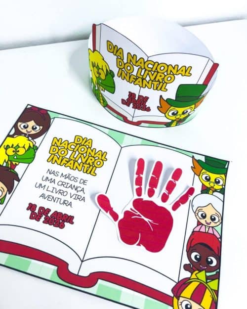 Lembrancinhas Dia do Livro - Sítio do Picapau Amarelo - Dia Nacional do Livro Infantil