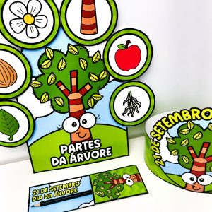 Luva + Lembrancinhas Dia da Árvore